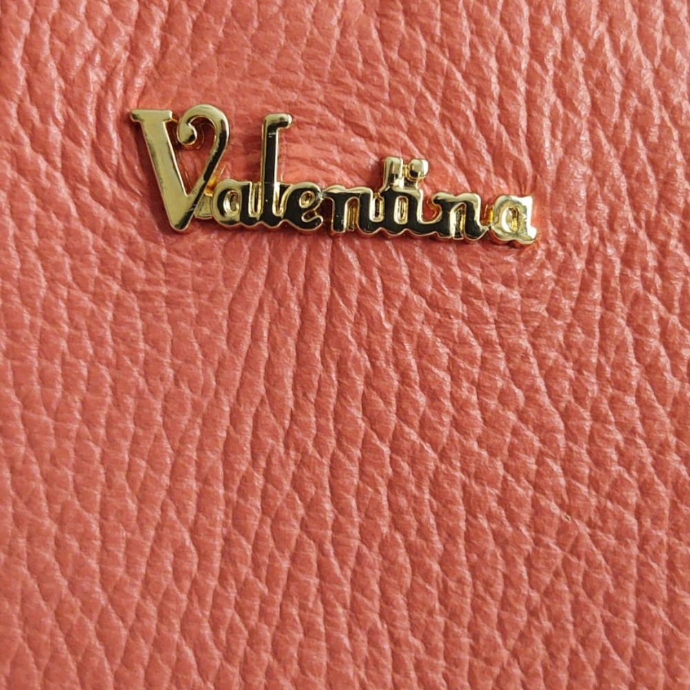 🟧NWT Valentina Coral Leather Crossbody - Picture 4 of 13